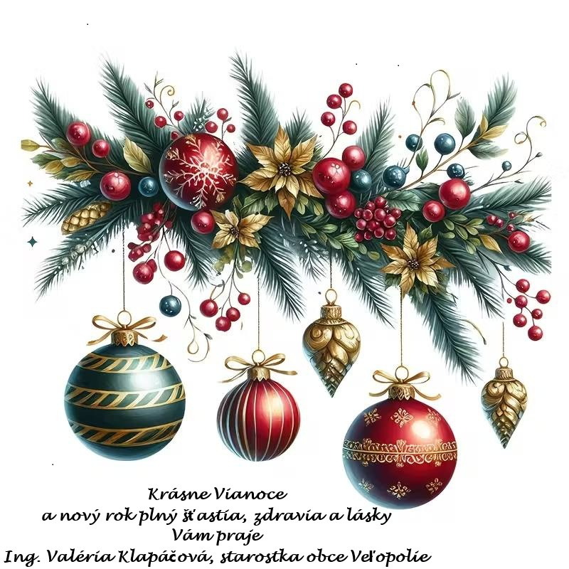 vianočný pozdrav