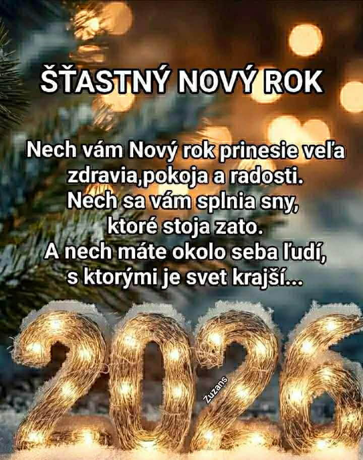 Novoročný pozdrav