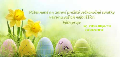 veľkonočný pozdrav 