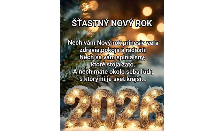 Novoročný pozdrav
