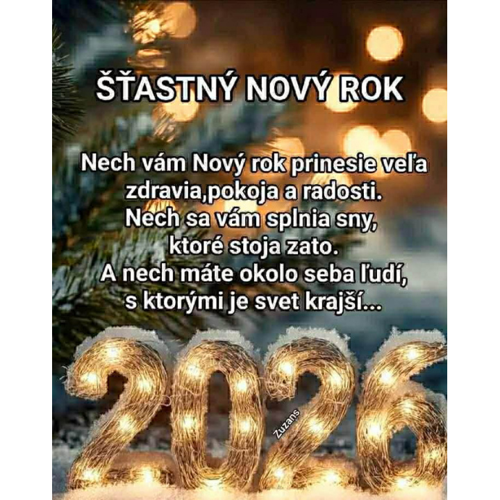 Novoročný pozdrav
